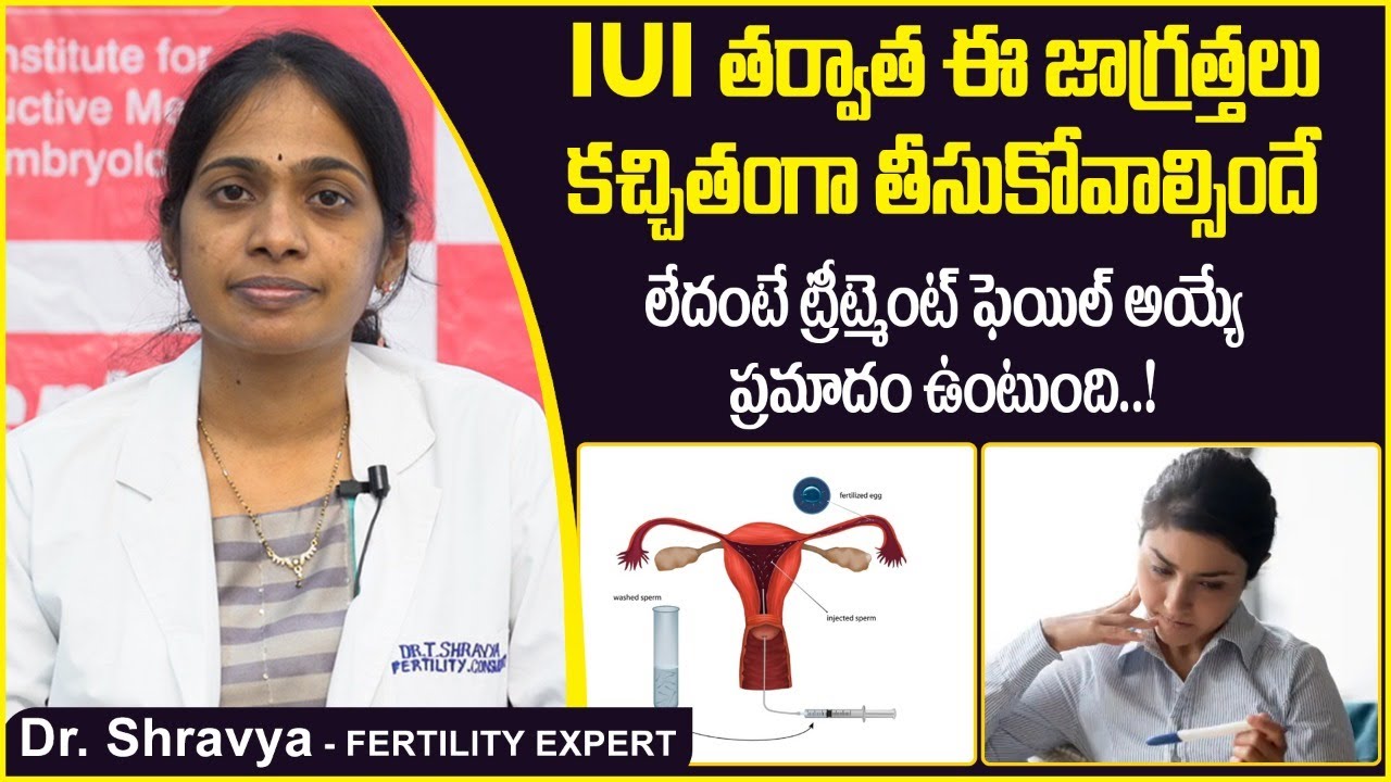 IUI What Precautions Are To Be Taken After IUI 