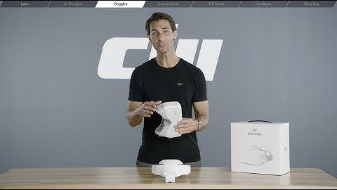DJI Tutorials - Goggles - In The Box