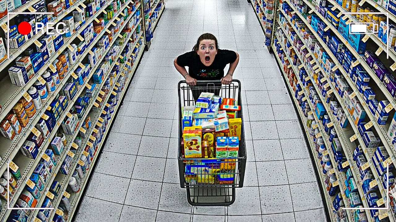 Cops Catch Woman Stealing a Cart From Walmart Like a Freebie LIVE - YouTube