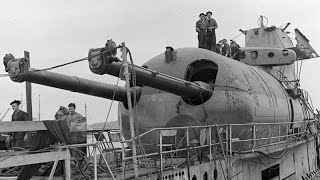 Massive French Battle Sub  The Surcouf