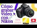 📸Como grabar video con nikon MEJOR CONFIGURACION | Como configurar tu cámara NIKON para grabar video