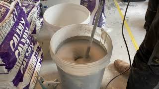 Gevlinderde Betonlook Vloer Met Calmix Ultraflux