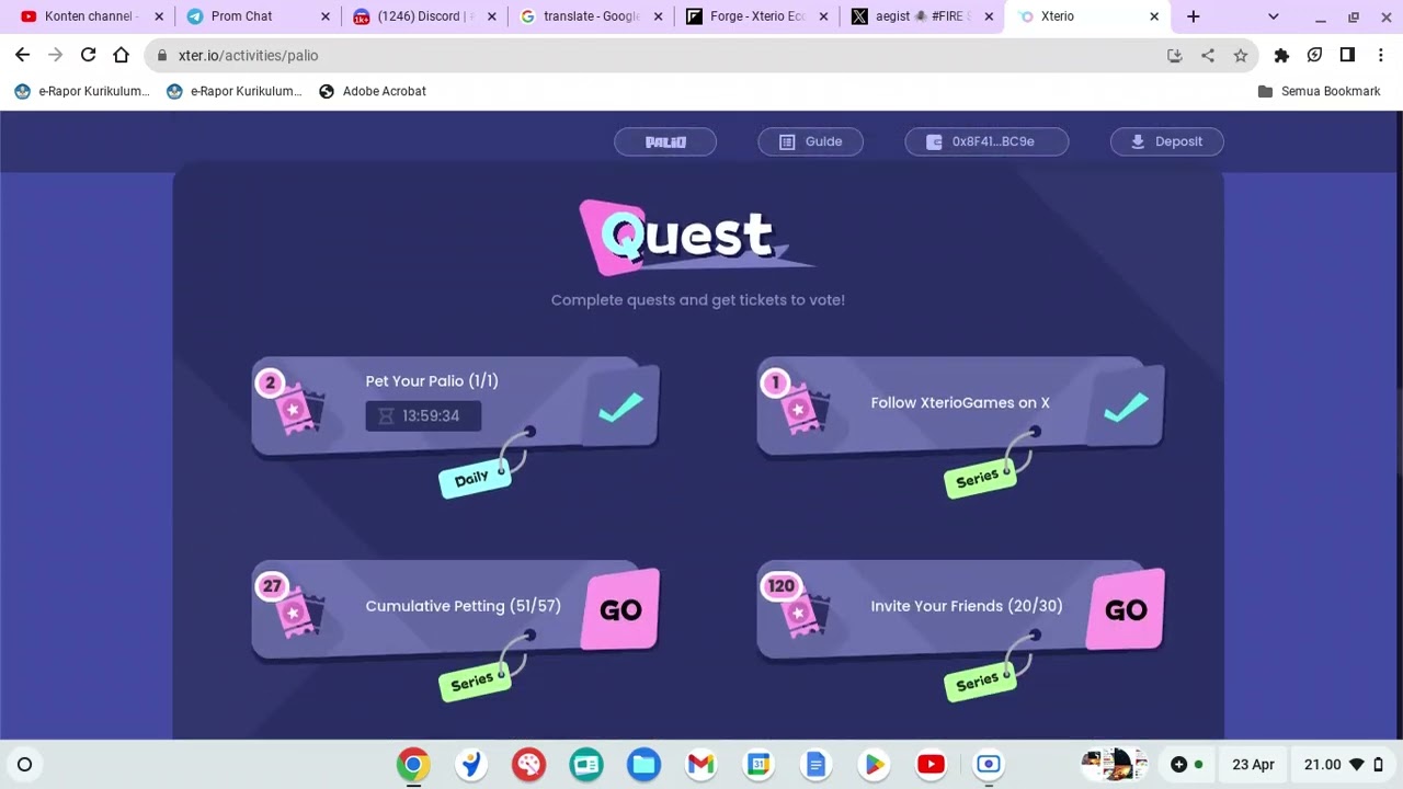 UPDATES POINT XTERIO MISSION PALIO