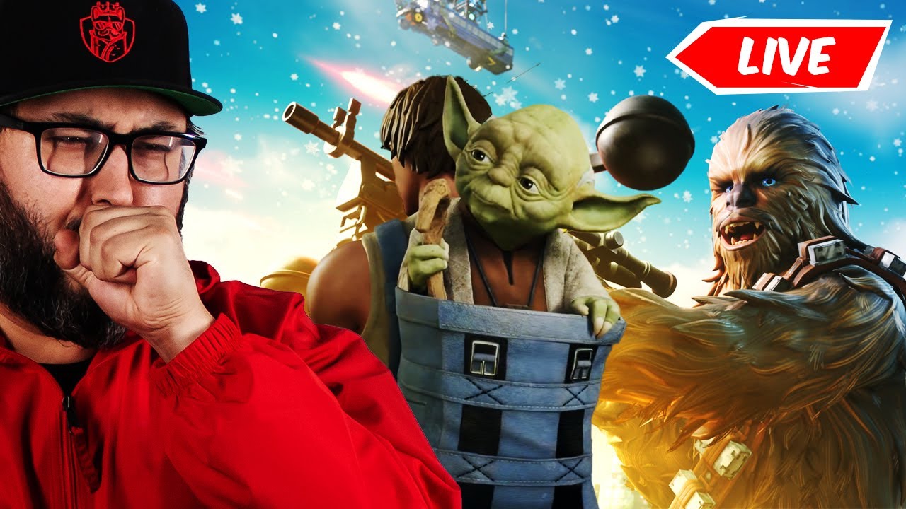 🔴LIVE - NEW STAR WARS UPDATE IN FORTNITE W/ 