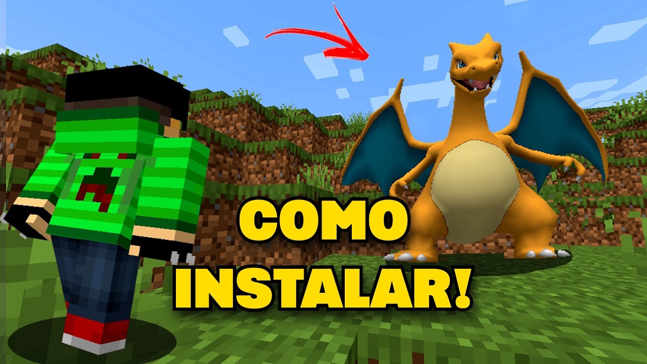 Pixelmon Mod Tutorial COMO INSTALAR O PIXELMON MOD NO MINECRAFT 2026!! - Tutorial Minecraft ...