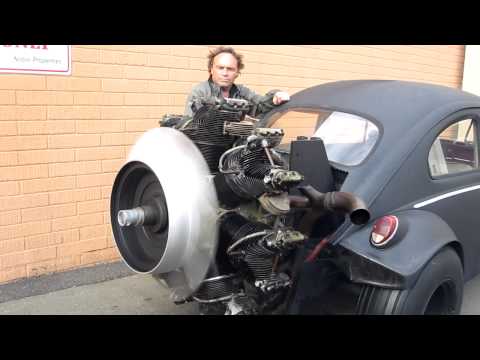 Radial Engine Start Up Volkswagen