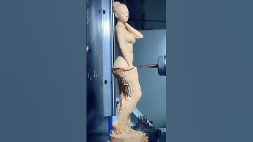 3d wood carving cnc router #cncrouter #woodworking