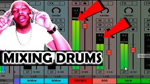 MIXING DRUMS SIMPLY with EQ, COMPRESSION, & SATURATION *(MPC X Beat Mixing)