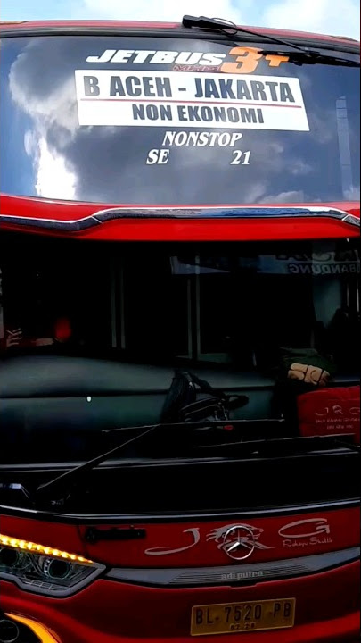 JRG Banda Aceh - Jakarta👍‼️#busjrg #jasarahayugumpueng #shorts #short