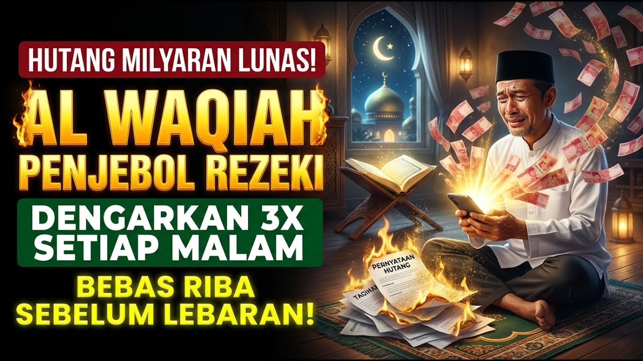 TERBUKTI AMPUH! Bacaan Pagi Al Waqiah Penarik Rezeki Berlimpah Bulan Puasa