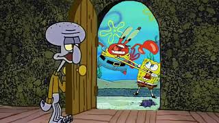 Squidward Please Come In Spongebob And Mr. Krabs