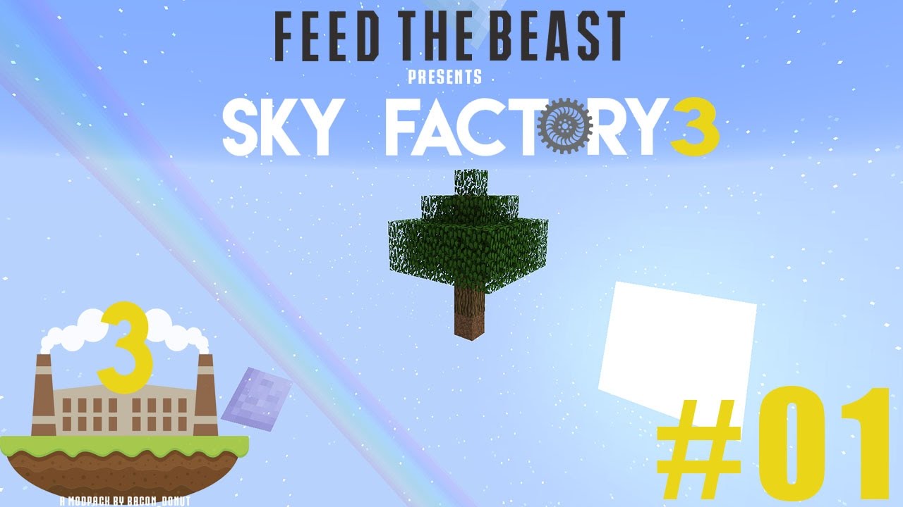 Sky Factory 3 - Episode 1 - OBLIVION! (Minecraft Modded Sky Block ...