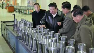 Kim Jong Un Inspects Major Munitions Factory
