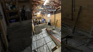Concrete Timelapse #concrete #cement #howto #placing #concretedesign #timelapse #concretefloor #diy