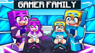 Joining a GAMER FAMILY in Minecraft! screenshot 3