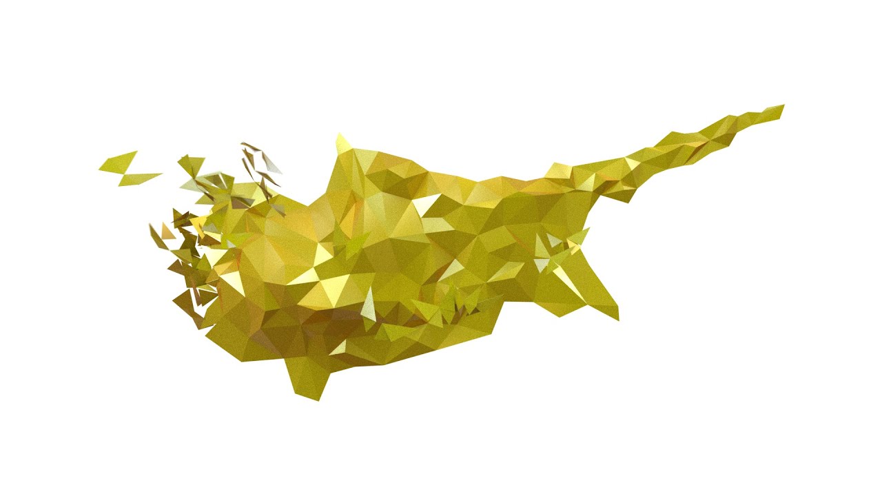 Blender Creating Cyprus map with butterflies YouTube