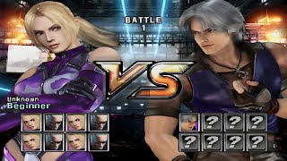 what happen when you play Tekken 5 team battle only Nina Williams and Raven