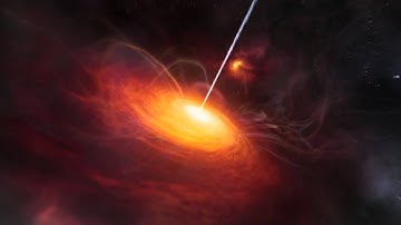ESO- A 3D animation of the most distant quasar. HD 720p
