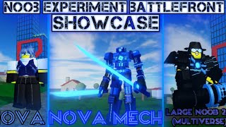 FULL Showcase NOVA + Nova mech + Large Noob 2.0 | NEBF
