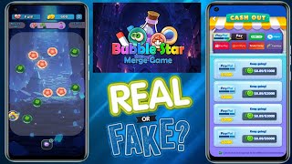 Merge Game Bubble Star Real Or Fake - Merge Game Bubble Star Withdrawal - Merge Game Legit Ba screenshot 1