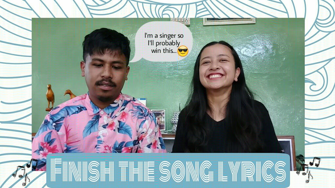 FINISH THE SONG LYRICS CHALLENGE || With Ewodki Oo Challam.
