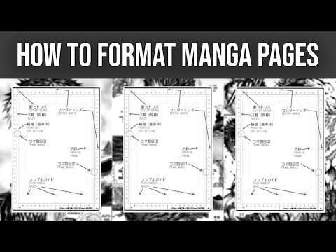 How To FORMAT And SETUP Your Comic & Manga Pages