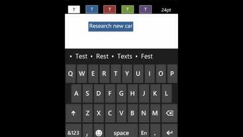 How to make Color-coded To-Do Lists using Concept Mapper app for Windows Phone 7