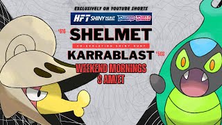 LIVE - KARRABLAST vs. SHELMET!  Who Will Shine First? #shorts