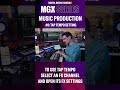 Yamaha MGX Series MUSIC PRODUCTION Setup Video #09 TAP TEMPO SETTING