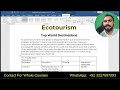 Exp25_Word_Ch03_Tourism  _Word Chapter 3: Grader Cumulative - Tourism (PC and Mac) #Exp25_Word_Ch03