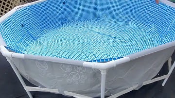 Intex Prism Frame Premium Pool Setup.