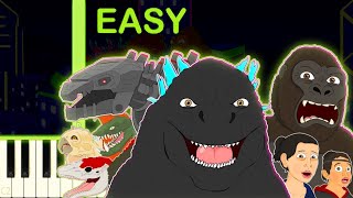 Godzilla Vs Kong The Musical - Easy Piano Tutorial