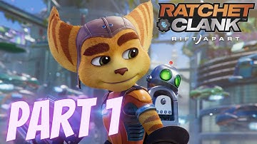 RATCHET AND CLANK RIFT APART PS5 Walkthrough Gameplay Part 1 - INTRO (PlayStation 5)