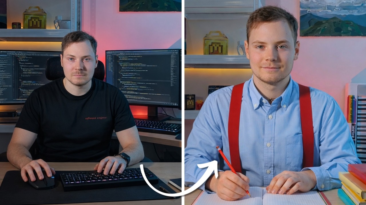 Старший разработчик притворялся младшим.