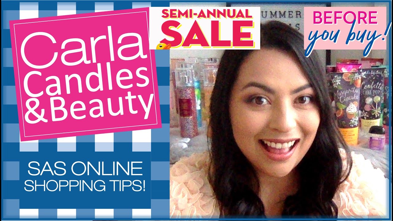 Bath & Body Works SemiAnnual Sale 2020 Online Shopping Tips and