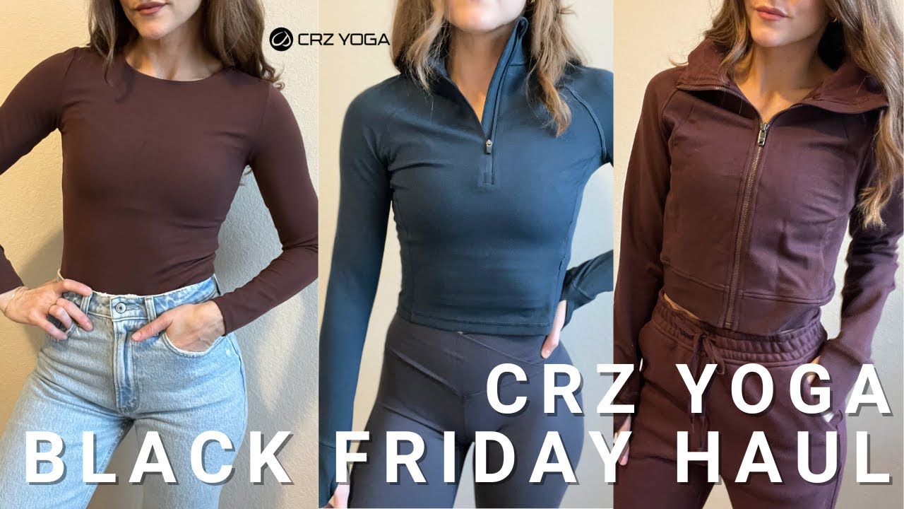 CRZ Yoga Haul Nov 2023  Black Friday Sale! 