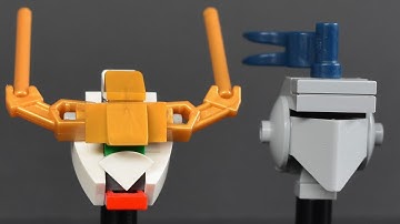 How to build LEGO Mech Heads