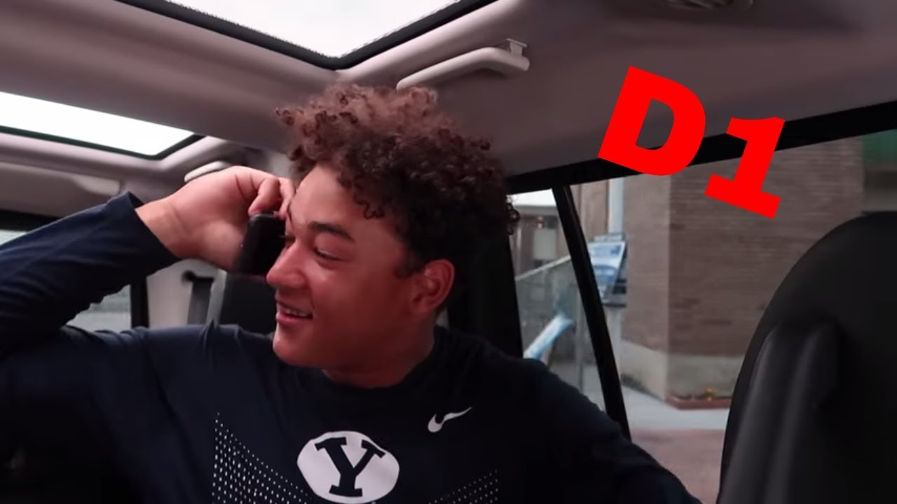FIRST D1 COLLEGE OFFER YouTube