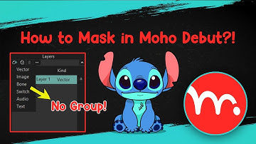 How to Mask in Moho Debut | Moho Debut 14.3