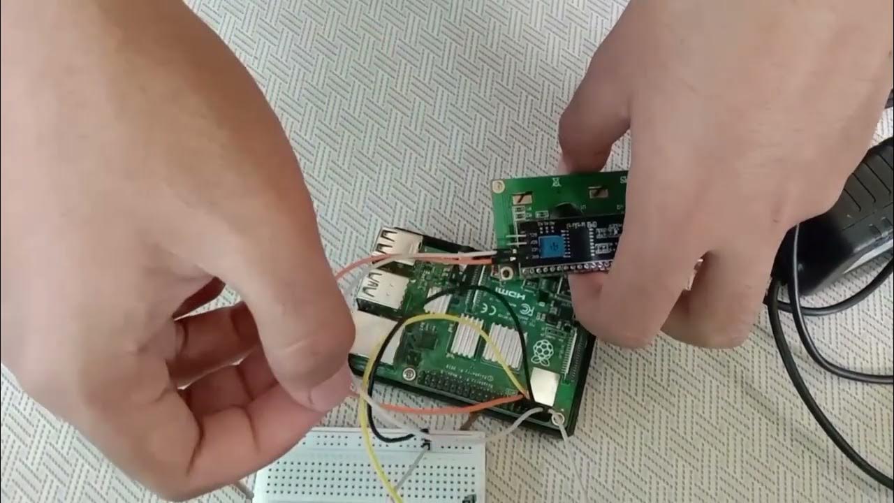 Dokumentasi proyek raspberry pi 4 temperature sensor ds18b20
