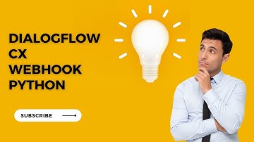 How to create a webhook in Dialogflow CX | Python