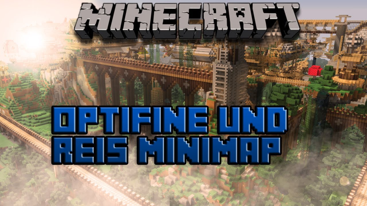 Optifine Rei S Minimap 1 6 4 Zusammen Installieren German Hd Youtube