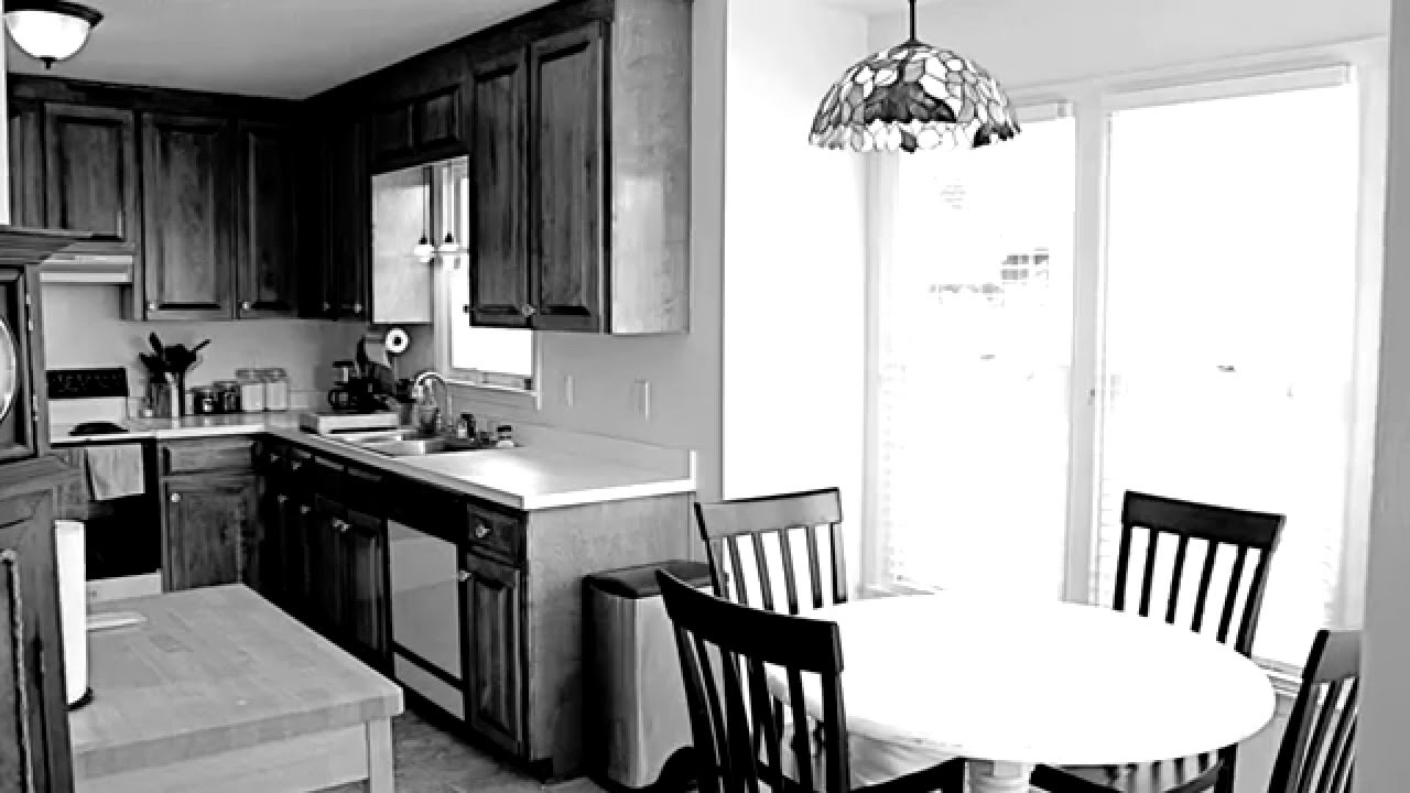 Black-and-White Kitchen Makeover
