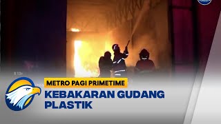 Gudang Plastik di Bekasi Terbakar