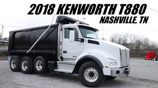 2018 Kenworth T880 Dump - ONLY 122k miles!