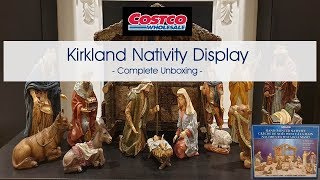 Costco Kirkland Christmas Nativity Set - new 2019 design