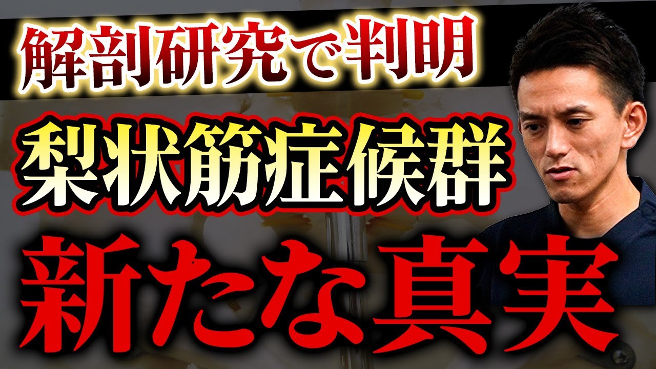 【衝撃】治療家絶対見て！坐骨神経痛・梨状筋症候群の痺れついて新たな事実が発覚したかもしれません...
