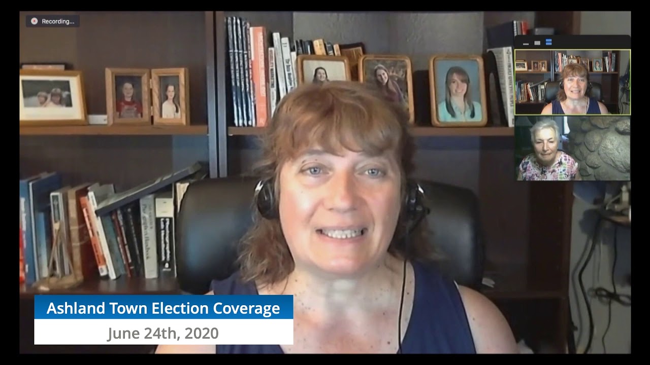 Ashland Town Election Coverage (June 24th, 2020) YouTube