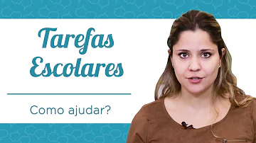 Como ajudar as crianças com as tarefas escolares?