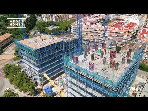 🚧 Avance de obras - Milos (07/2025) Pisos de obra nueva en Vilanova i la Geltrú - video from AEDAS Homes